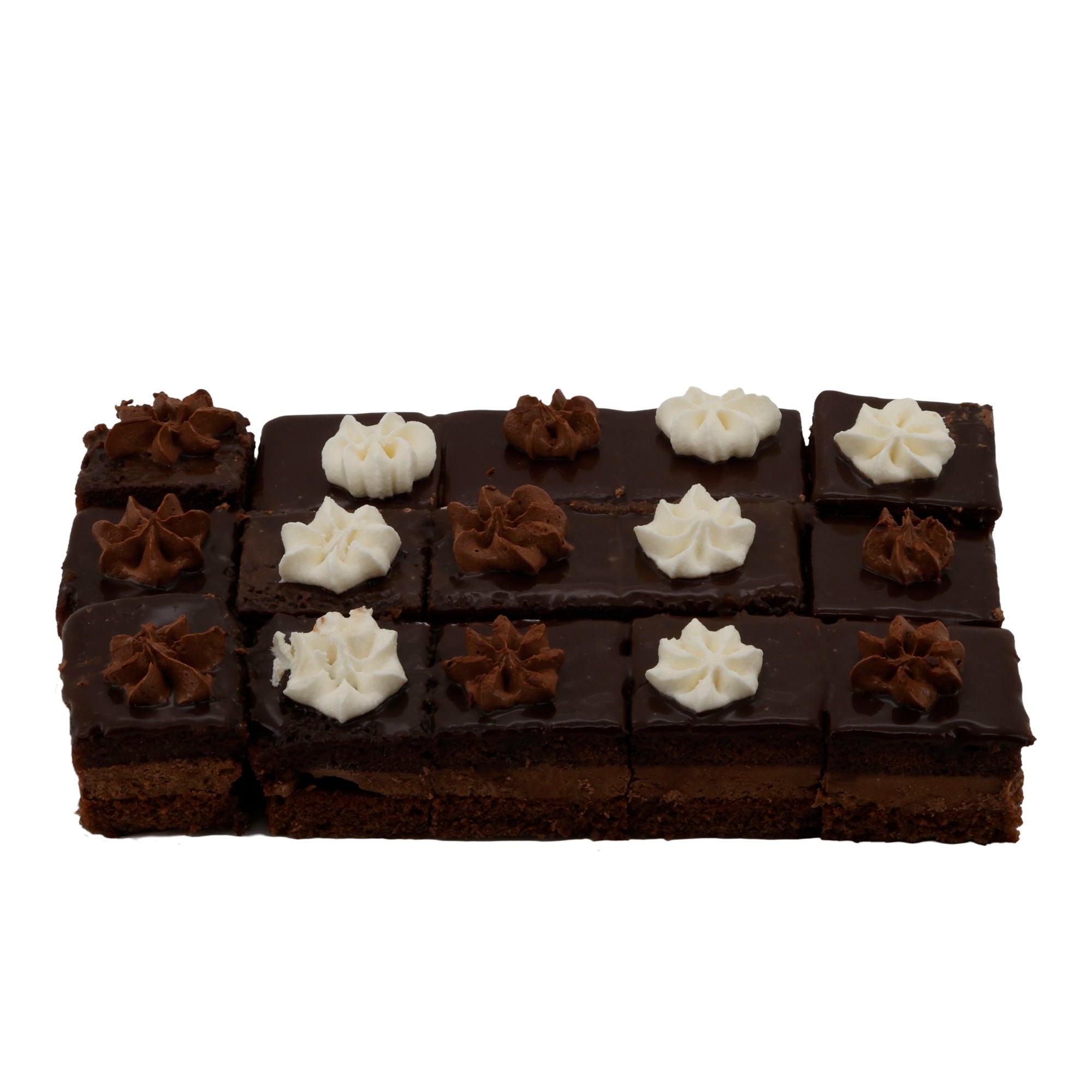 Kuchen Miniamandine – Schokoladenkuchen mit Creme, tiefgefroren, 430 g BONITO
